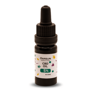 Aceite CBD 5% efecto antiinflamatorio